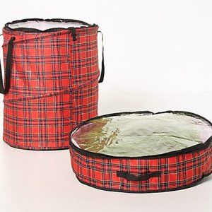 Multi-Purpose Wreath and Garland Storage Set